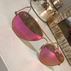 Polarized Aviator RayBan Sunglasses